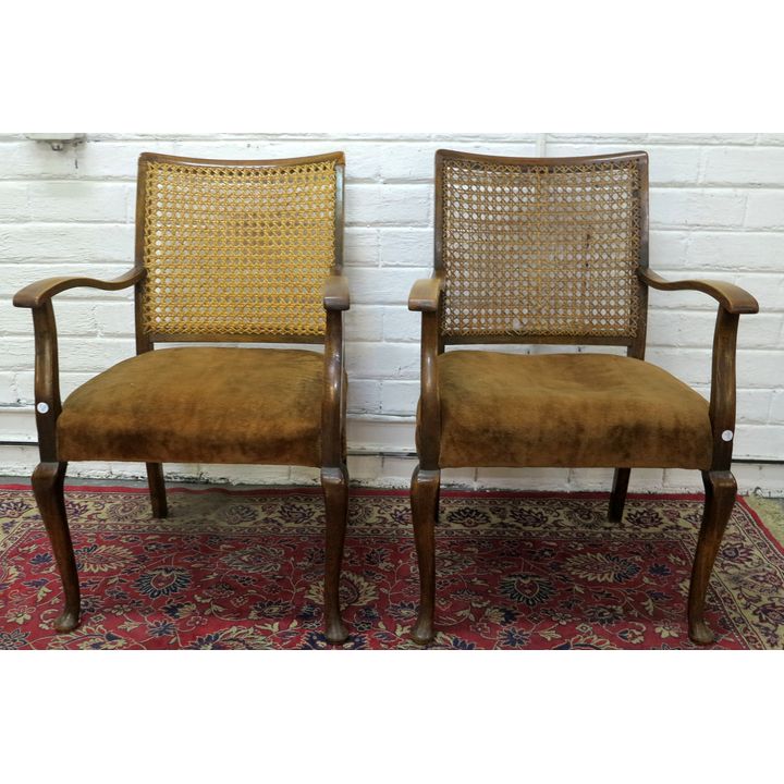 PAIR OF ARMCHAIRS