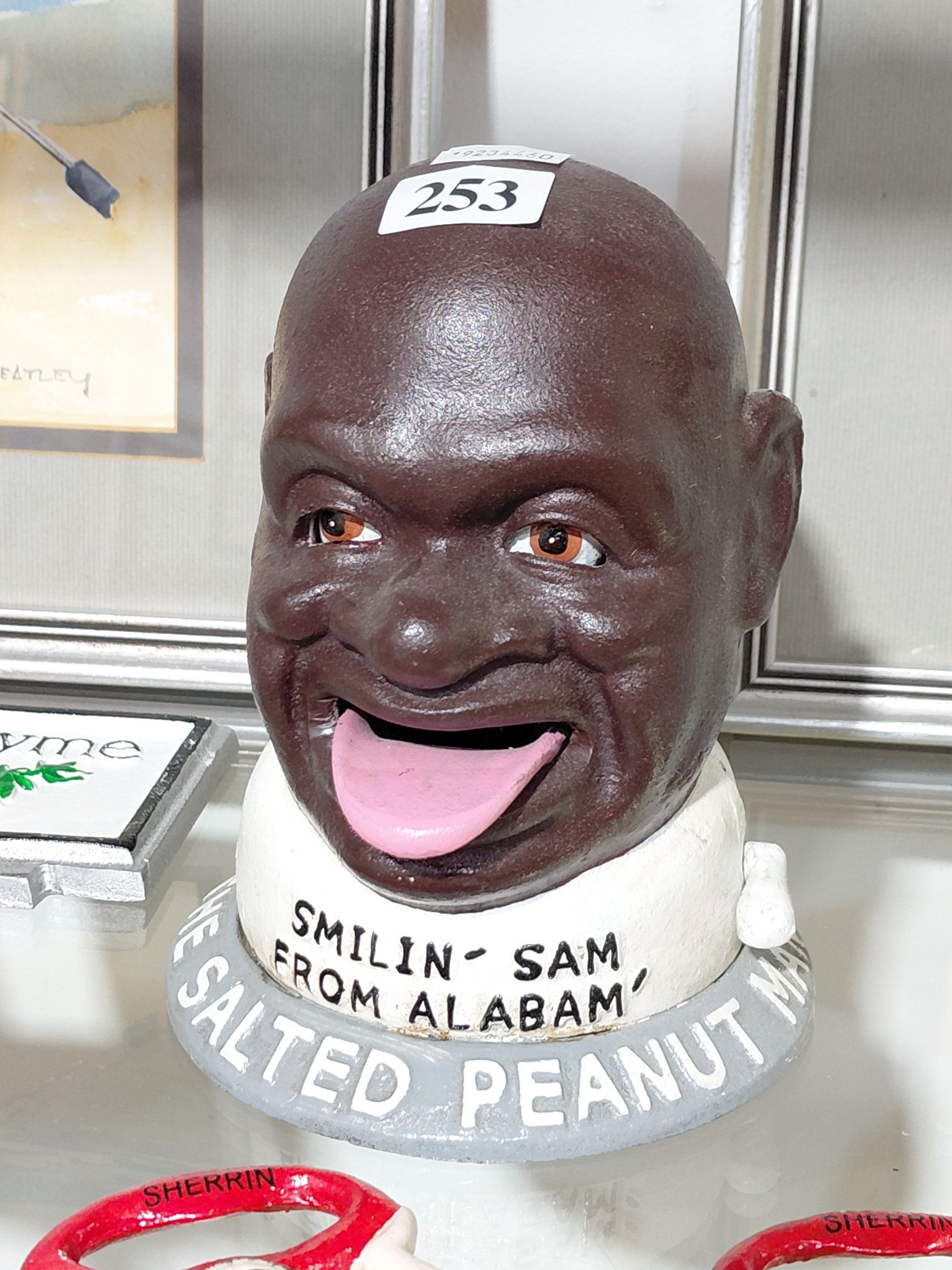 253 · SALTED PEANUT MAN MONEY BOX