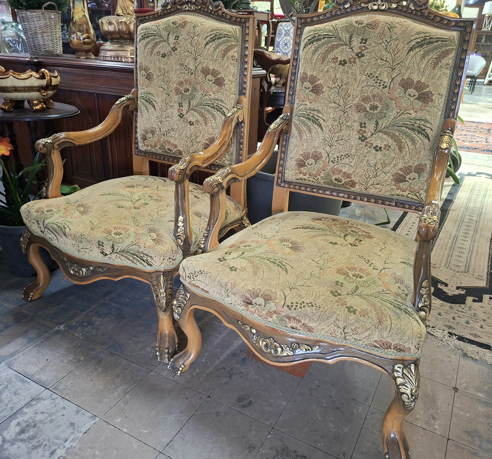 French Style Armchairs