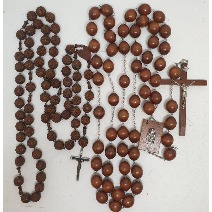 Substantial / Large Rosary Beads (x2)