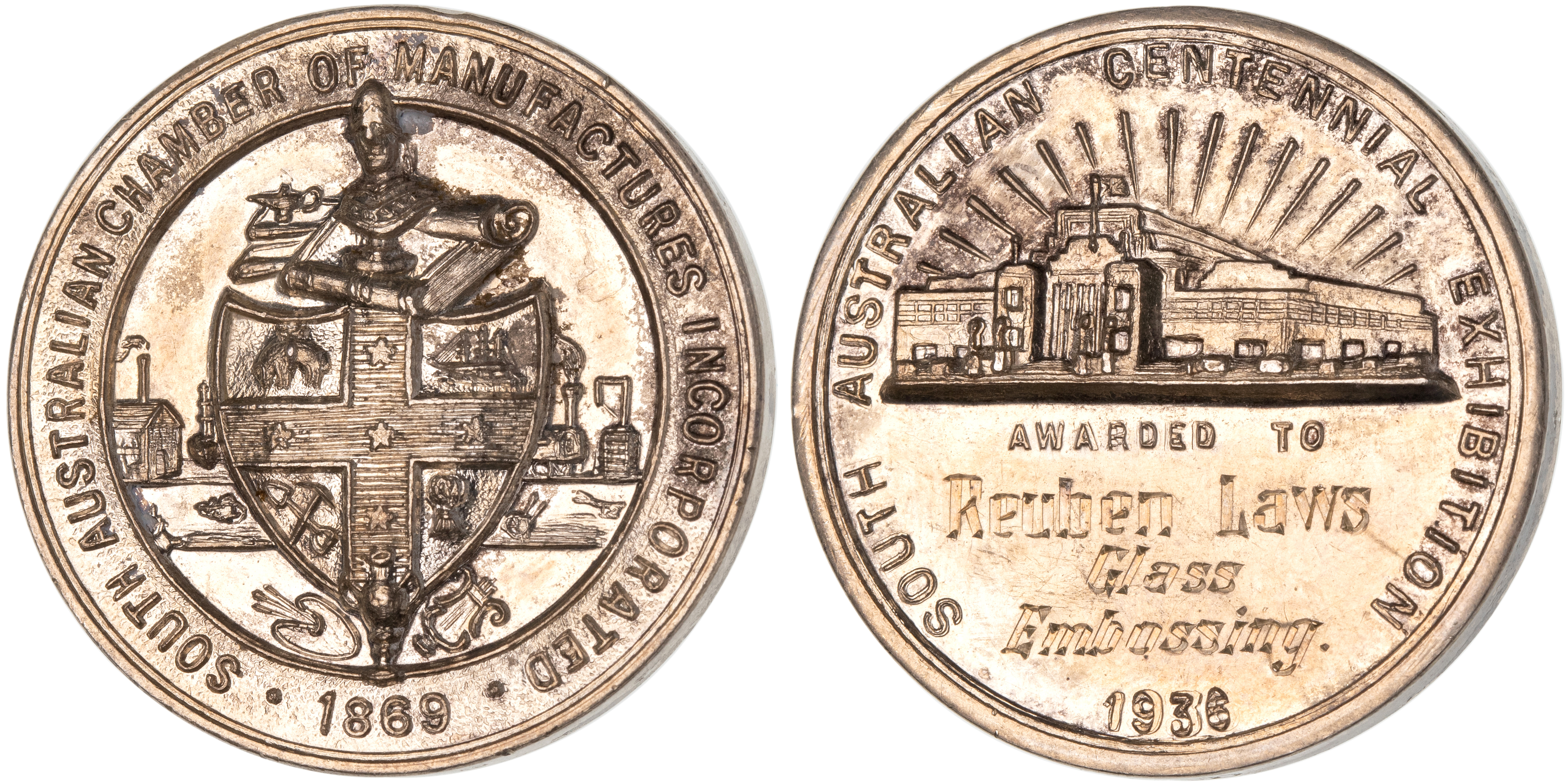 South Australian Chamber of Manufactures Incorporated, 1936, UNC