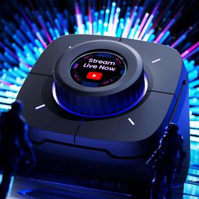 COLOLIGHT STUDIO CONTROLLER KEYBOARD LIKE OBS, TWITCH, YOUTUBE COLO PLAY PROGRAMMABLE GAMING KEYBOARD WITH RGB LIGHTING, PERFORMAN