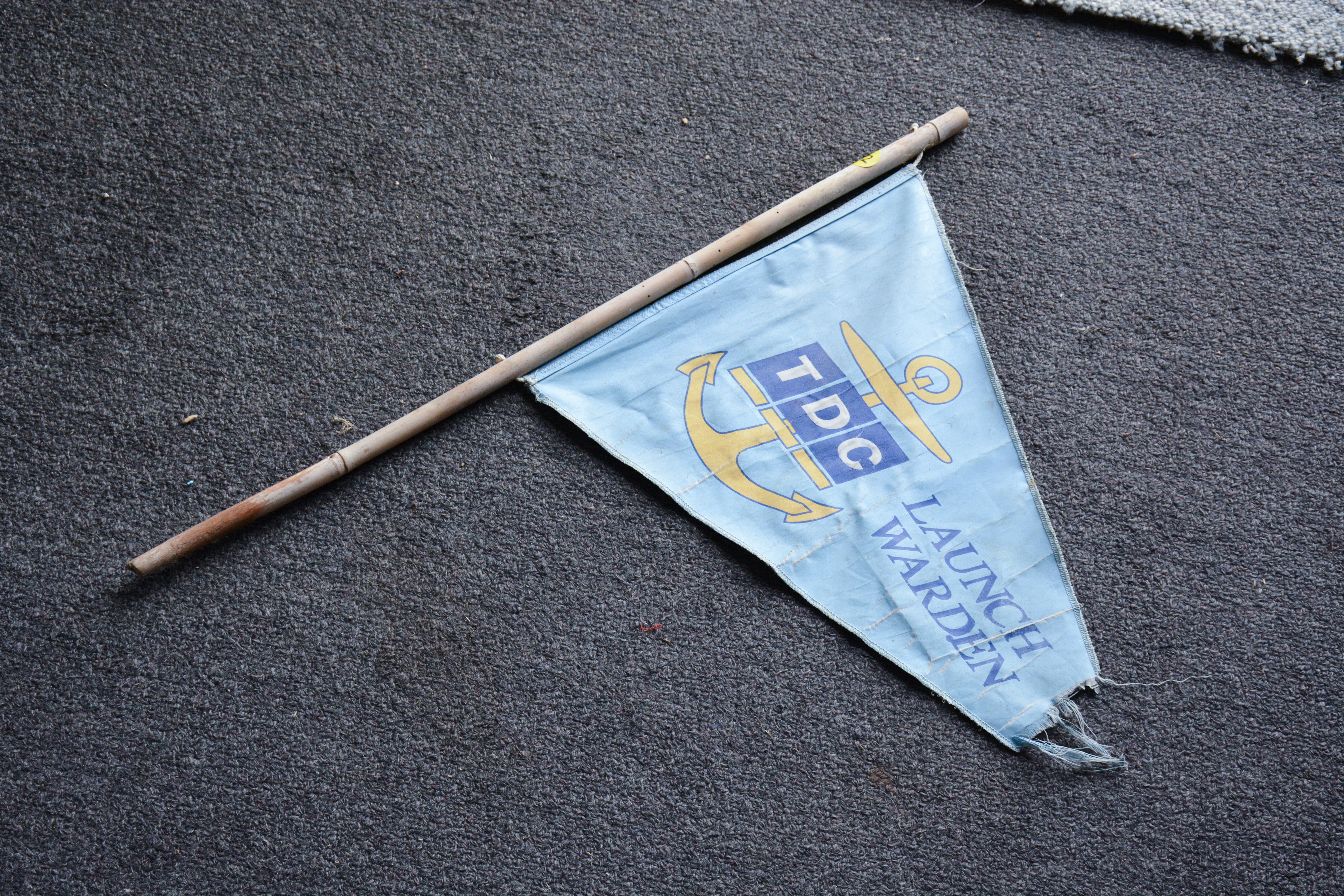 TDC Launch Warden Flag — sold at auction in New Zealand for $15