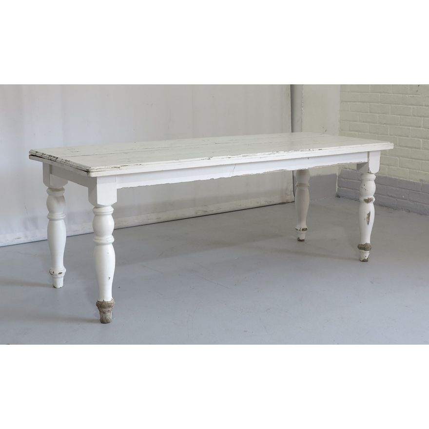 PAINTED PATIO/DINING TABLE
