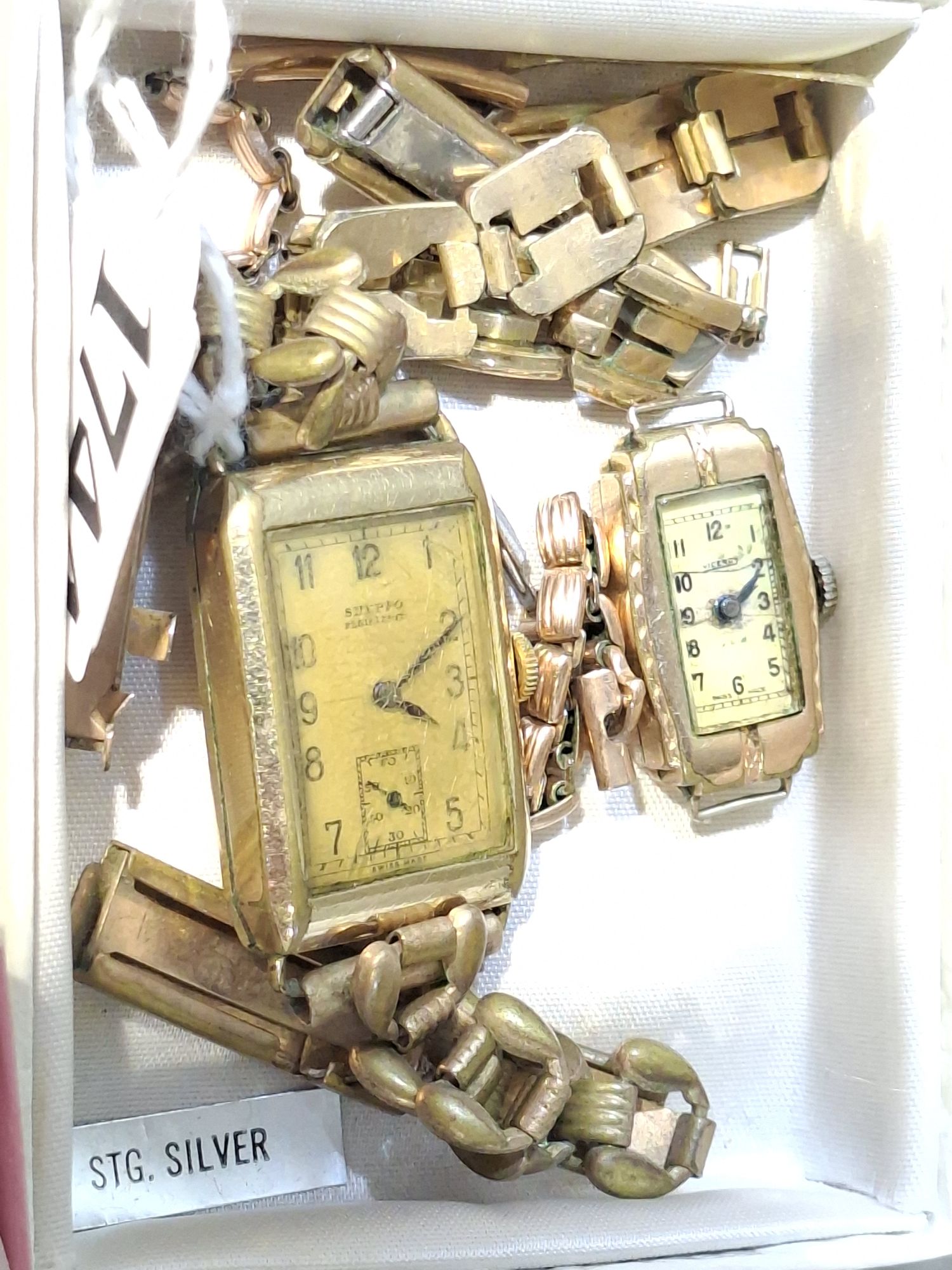 Two Art Deco Wrist Watches