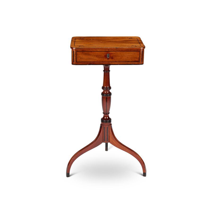 A small Regency mahogany occasional table