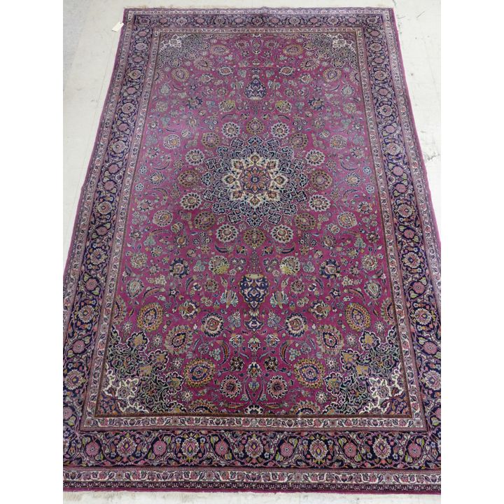 Semi Antique Persian Tabriz Ardabil Room Size Rug