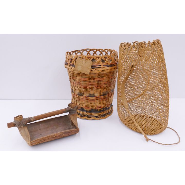 Box 3pc with Cherokee Indian Basket