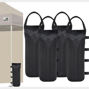 EURMAX USA WEIGHT CAPACITY 112 LBS EXTRA LARGE POP UP GAZEBOS WEIGHTS SAND BAGS FOR POP UP CANOPY TENT PERGOLA OUTDOOR INSTANT CAN
