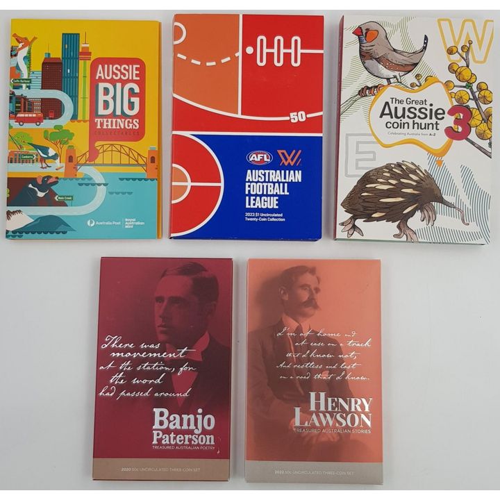 Unc. Coin Sets (x5)