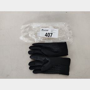 TRYME UNISEX TOUCHSCREEN WINTER THERMAL CYCLING SKI MOTORCYCLE GLOVES SLEEK - BLACK - M UNISEX -