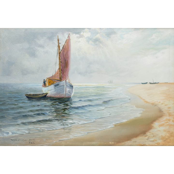 M. Wyszkowski | Pejzaż z Helu, 1935 r.