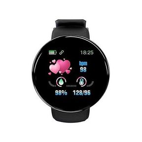 Smart Watch D18 and i12 TWS Wireless Bluetooth Ear Pods with Charging Box Black | EARPHONES DEFECTIVE