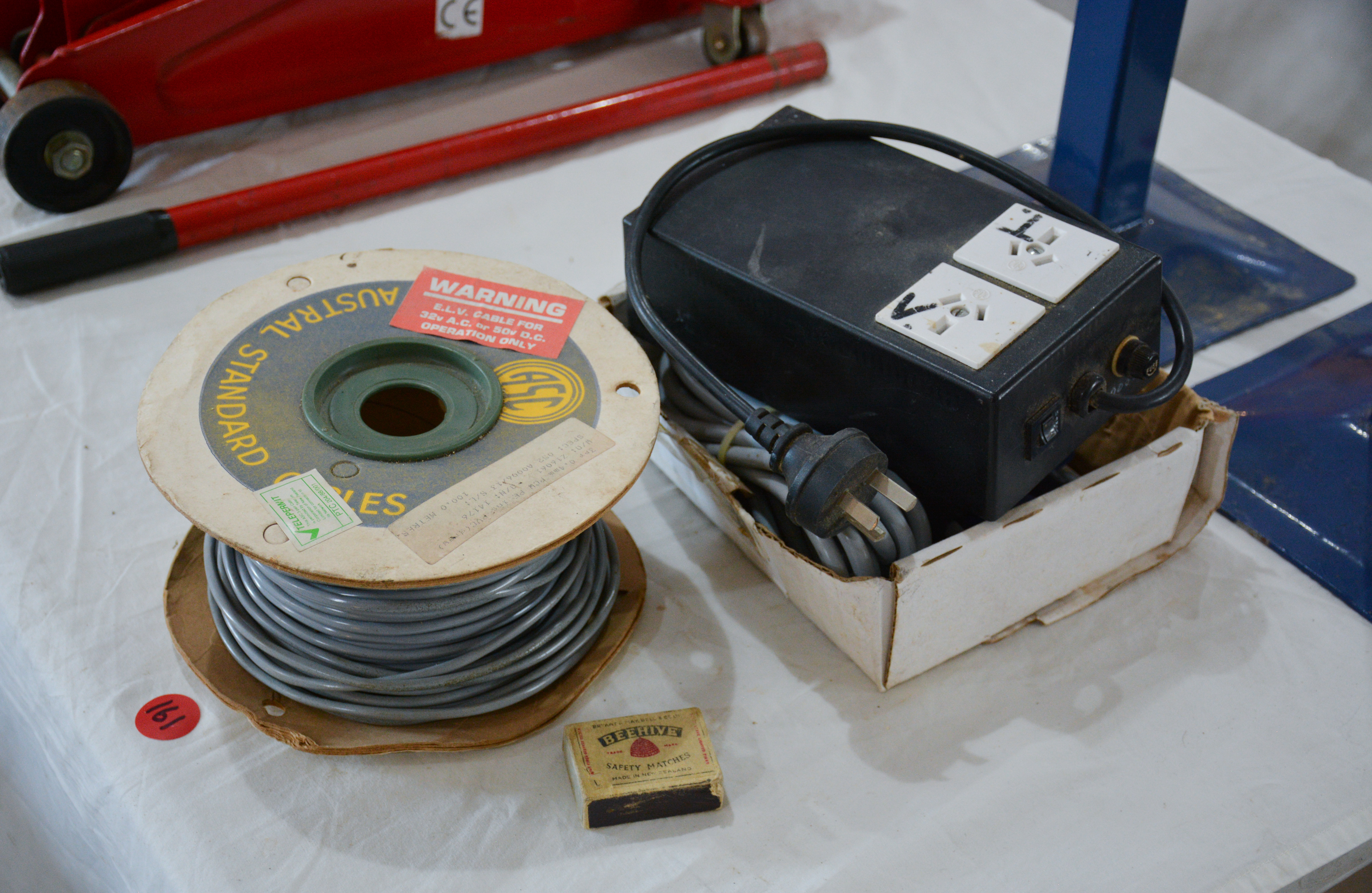 Power Switch, Cable Roll, Start Current Retarder — sold at auction in New Zealand for $20