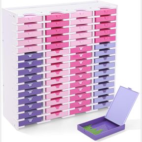 60 GRIDS FOR LARGE TRABRICKS TRABRICKS MATE, DIAMOND PAINTING TRAYS TOWER ORGANIZER, DIAMOND PAINTING STORAGE ACCESSORIES, DIAMOND