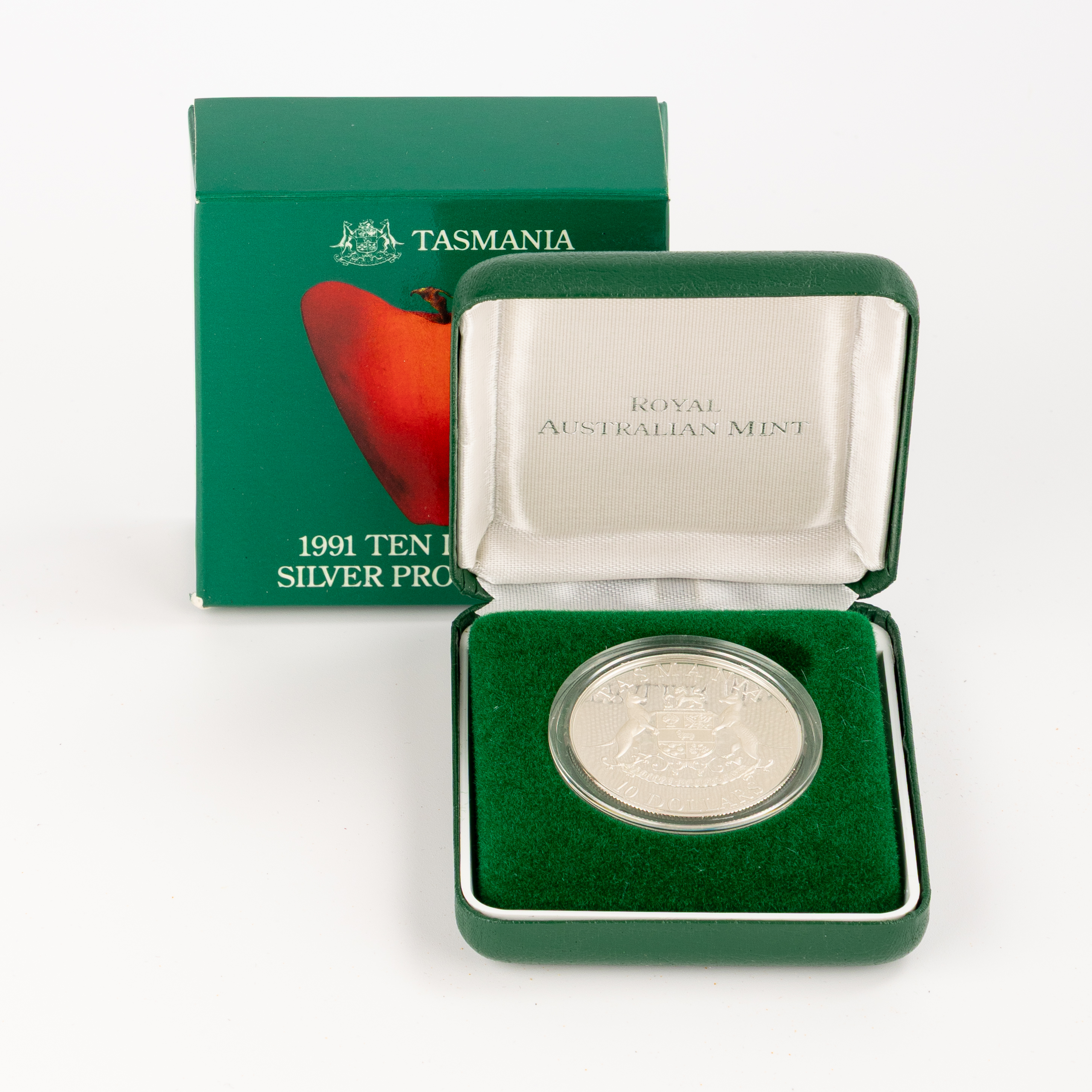 145 · Silver Proof Coin, Ten Dollars, 1991, PCGS