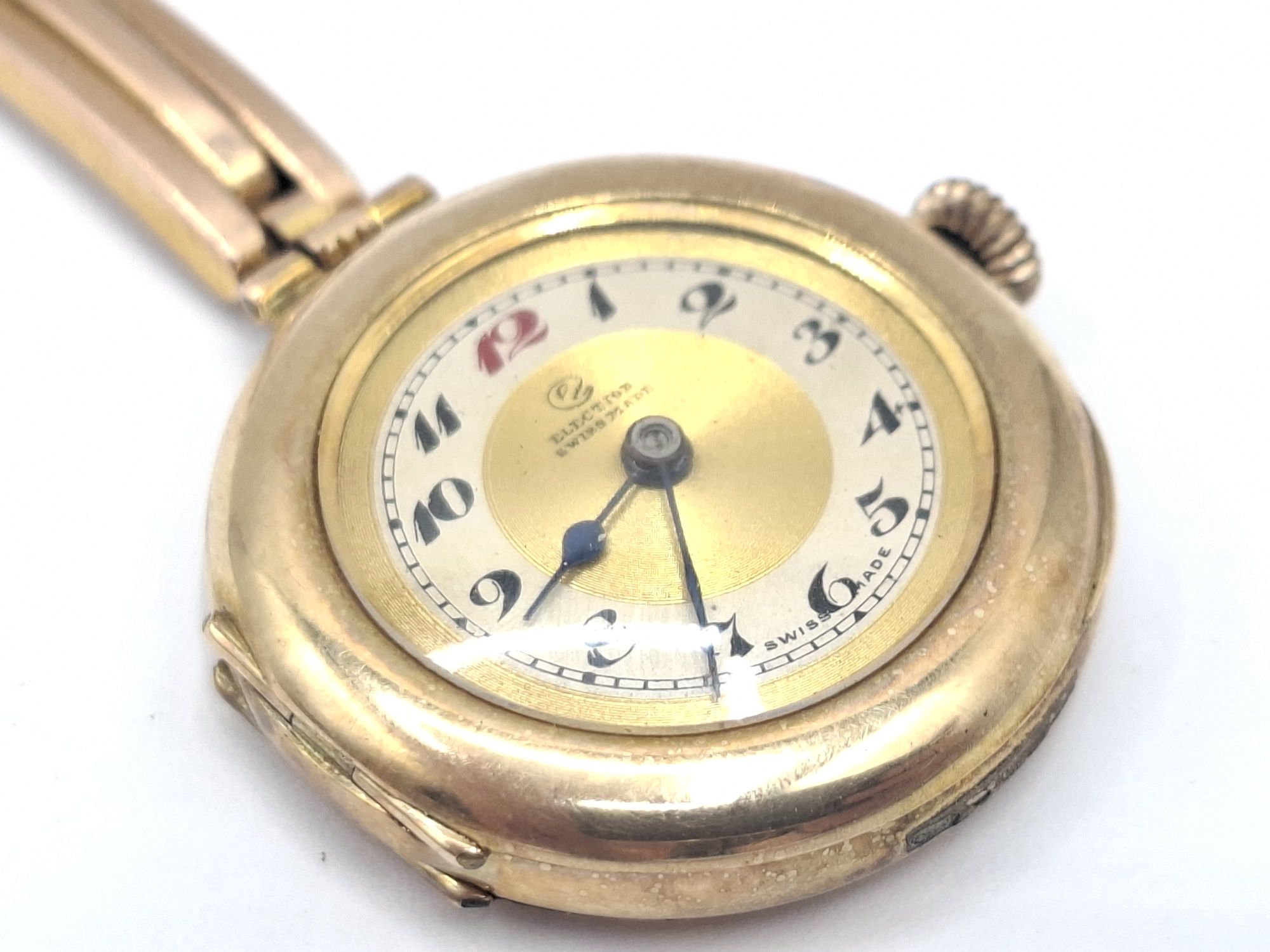 Election 9ct Art Deco Wrist Watch