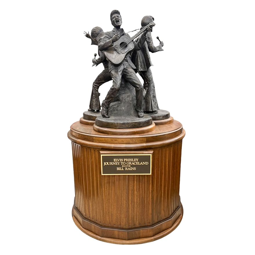 William Rains ''Journey to Graceland'' Large Bronze