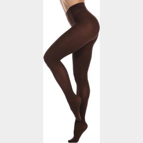 EVERSWE WOMEN'S 80 DEN SOFT OPAQUE TIGHTS, WOMEN'S TIGHTS - (S/M, COFFEE)