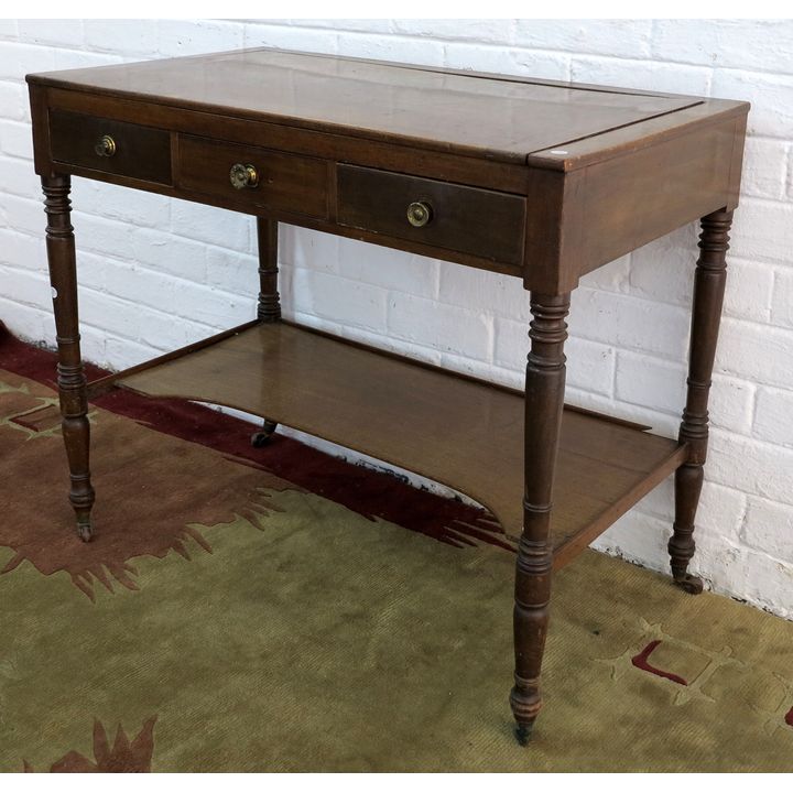 MAHOGANY WASHSTAND