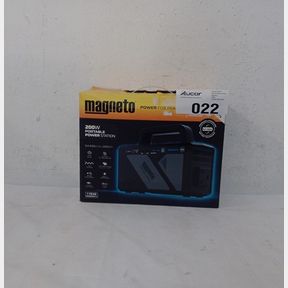 MAGNETO 200W (202WH) PORTABLE POWER BACKUP STATION