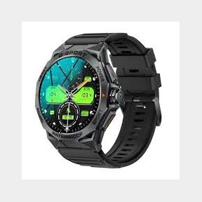 BezosMax K62 Smart watch for Android iPhone - Black-Bar 9902131066423- 51745/26116
