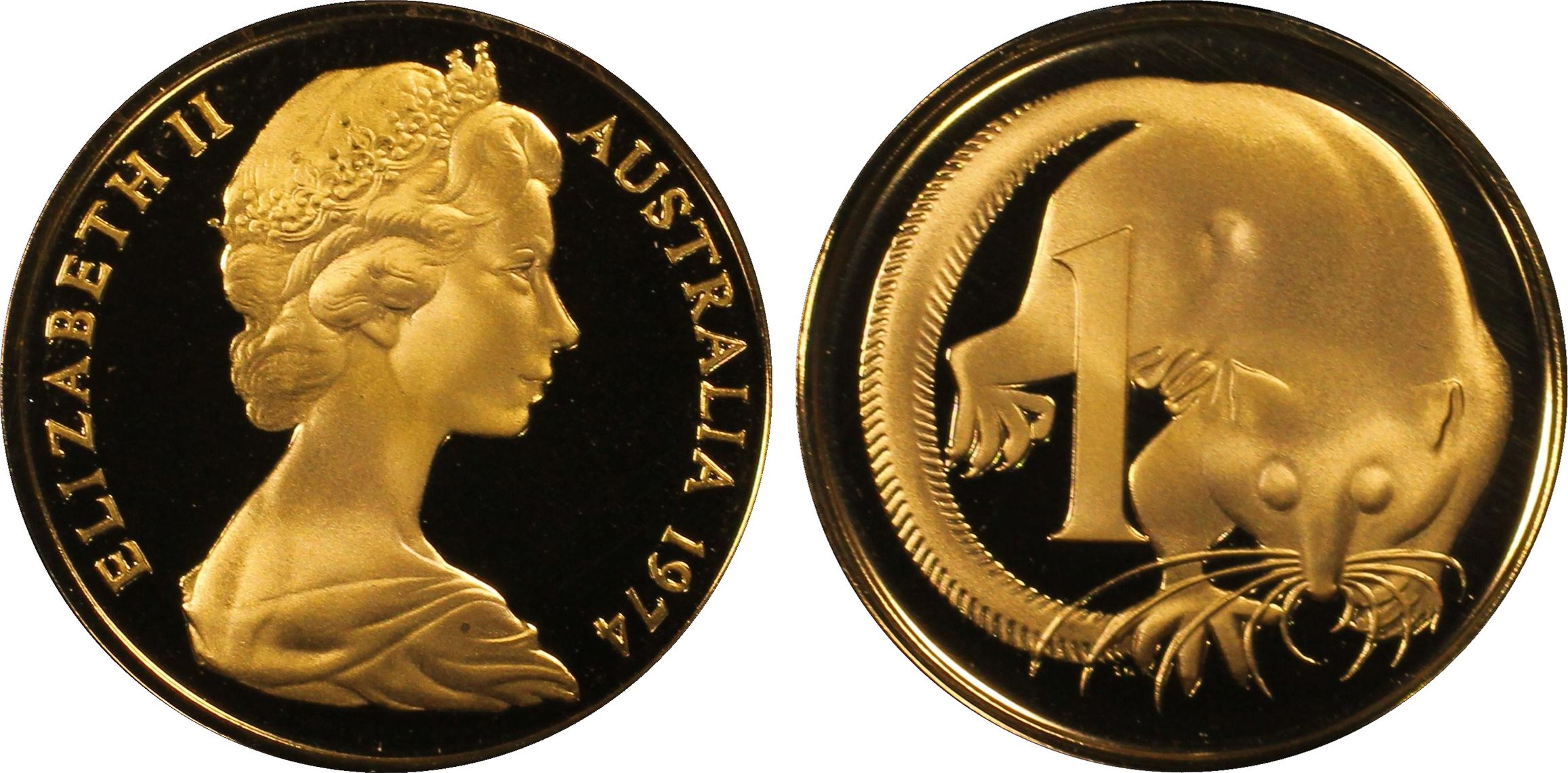 One Cent, 1974, Pcgs Pr68dcam