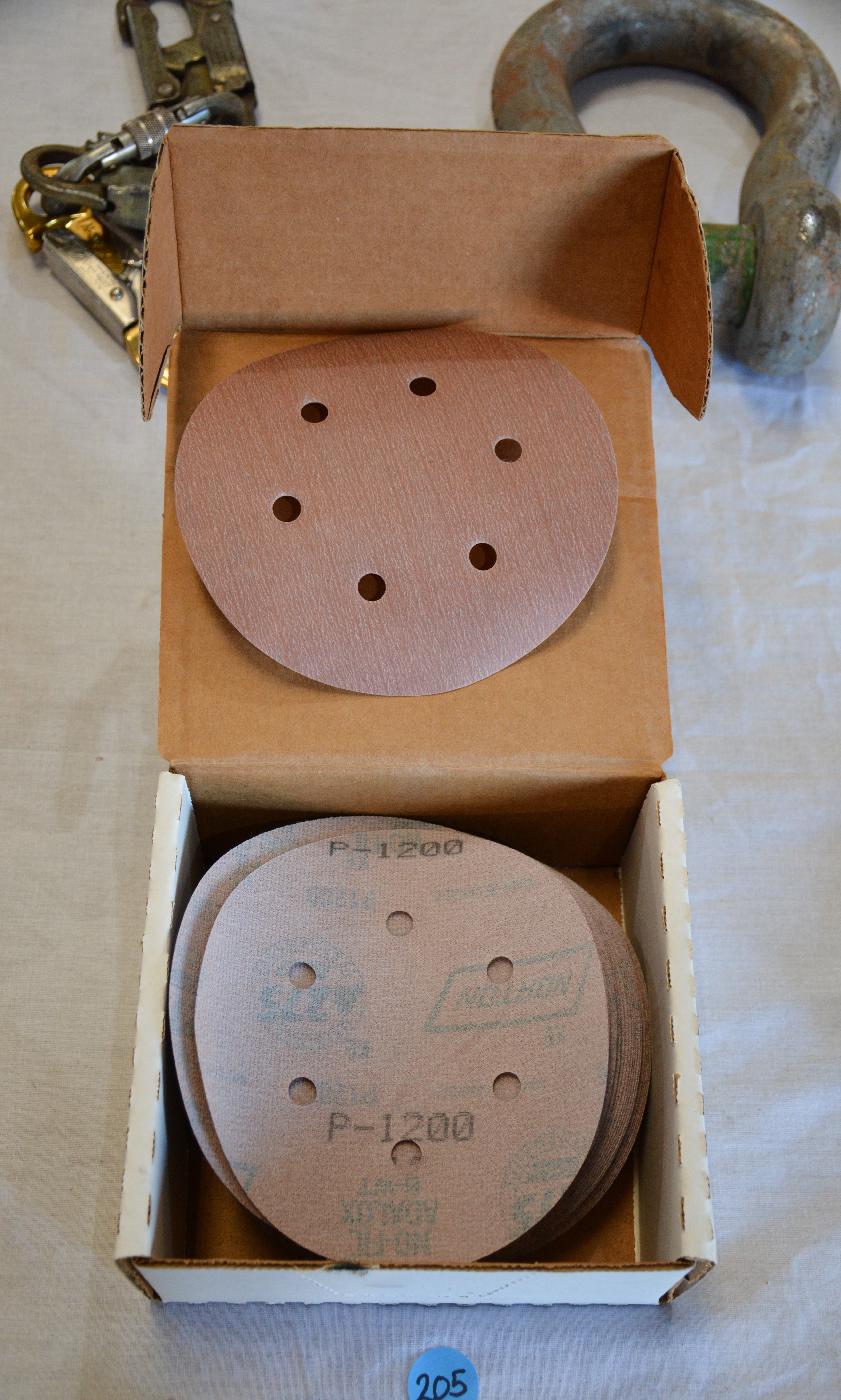 P-1200 Sanding Discs — NZ auction result