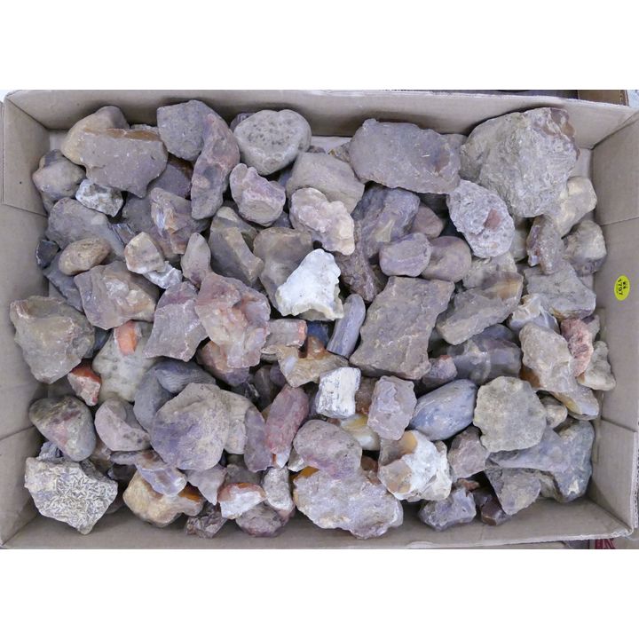Box Raw Oregon Carnelian Agates