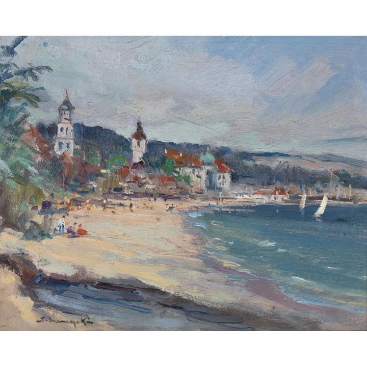 Eugeniusz Dzierzencki | Sopot - Brzeg morza