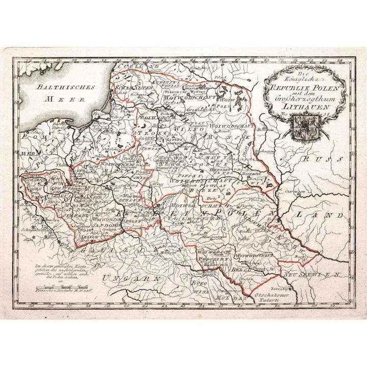 Franz Johann Joseph von Reilly | Die königliche Republik Polen mit dem Grossherzogthum Lithauen