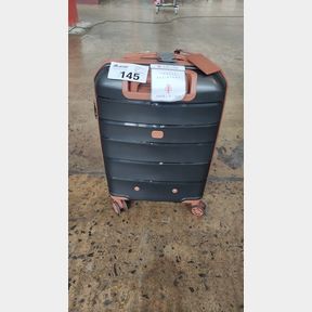 SPINN 4 WHEEL TROLLEY - BLACK AND TAN - S