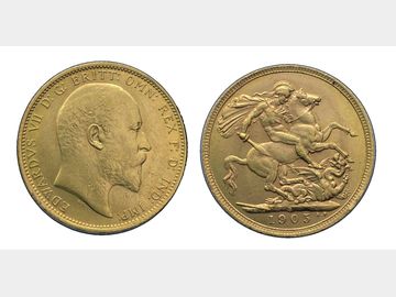 1905 EDWARD VII SYDNEY MINT GOLD SOVEREIGN