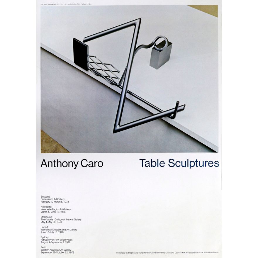 Table Sculptures, Contemporary Australian Ceramics, Miniature Textiles - A selection of three Arts & Crafts exhibitions poster prints