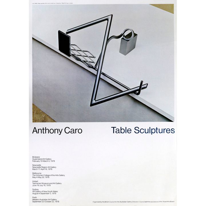 Table Sculptures, Contemporary Australian Ceramics, Miniature Textiles - A selection of three Arts & Crafts exhibitions poster prints