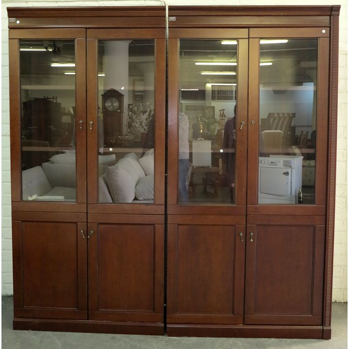 MAHOGANY BOOKCASE,