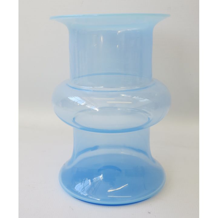 LARGE VASELINE GLASS VASE