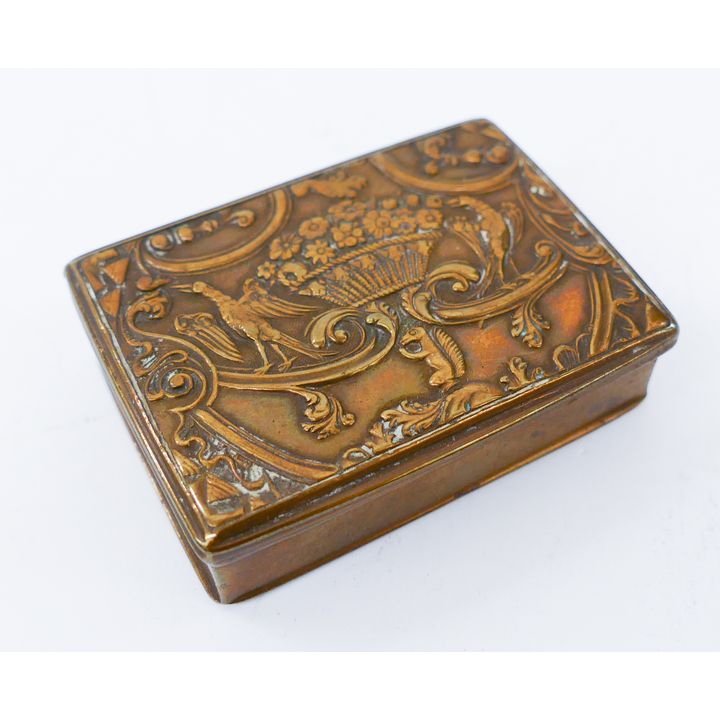 French 18th Century Bronze Snuff Box- 2.25''