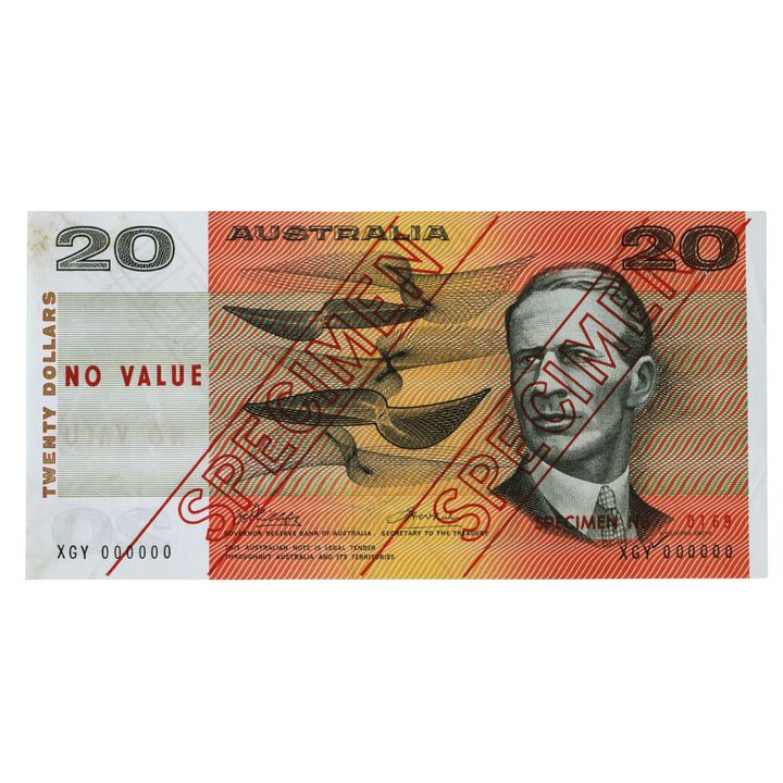 Phillips/Wheeler, Twenty Dollars, 1974, aUNC