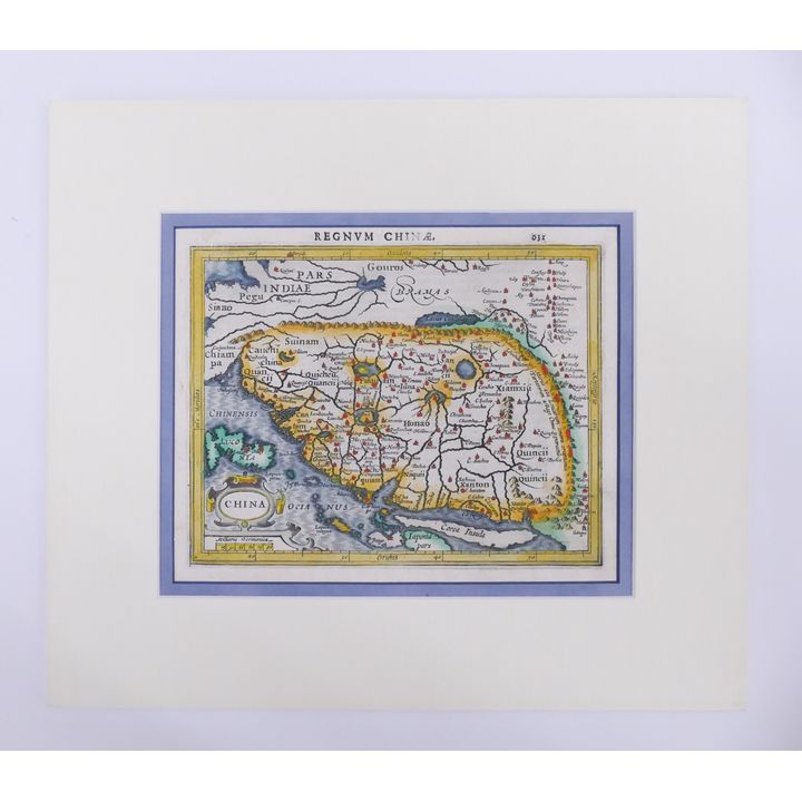 Mercator & Hondius 'Regnum Chinae' 1606