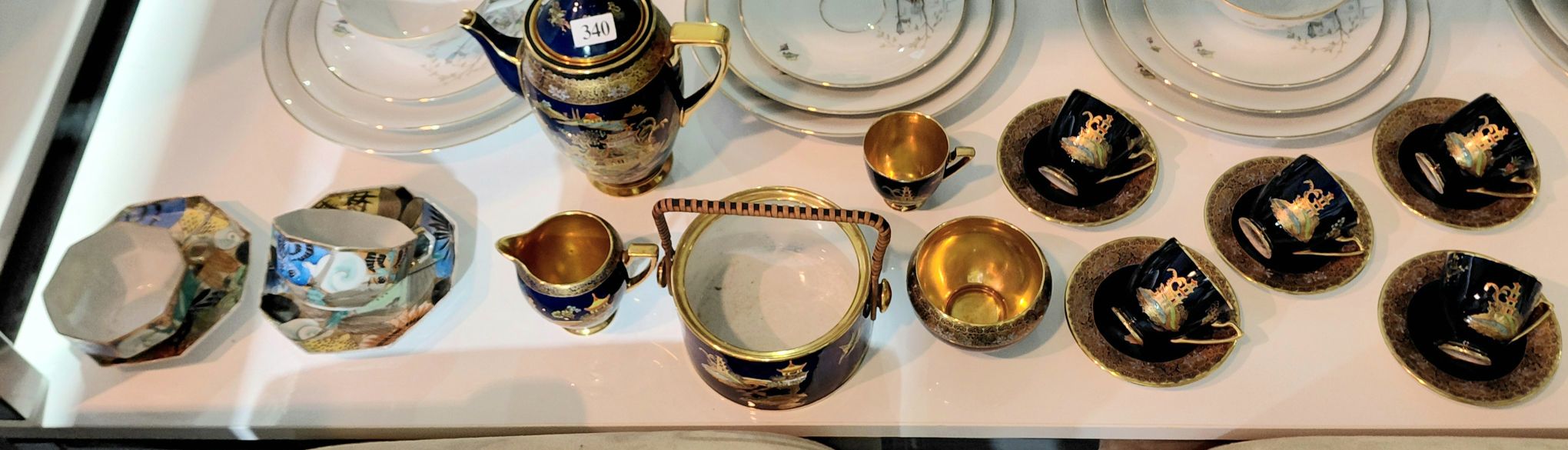 CARLTON WARE PART COFFEE SET ETC