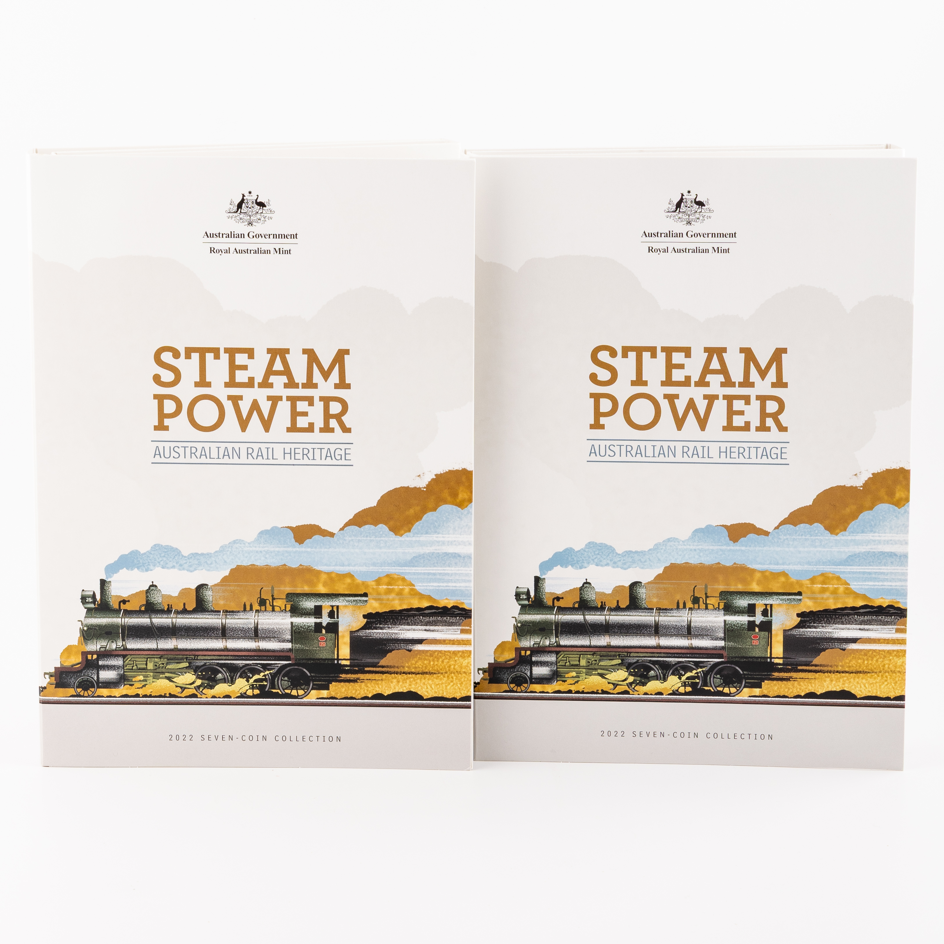 28 · Elizabeth II, RAM - Steam Power Australian Rail Heritage, Fifty Cents, 2022,  UNC