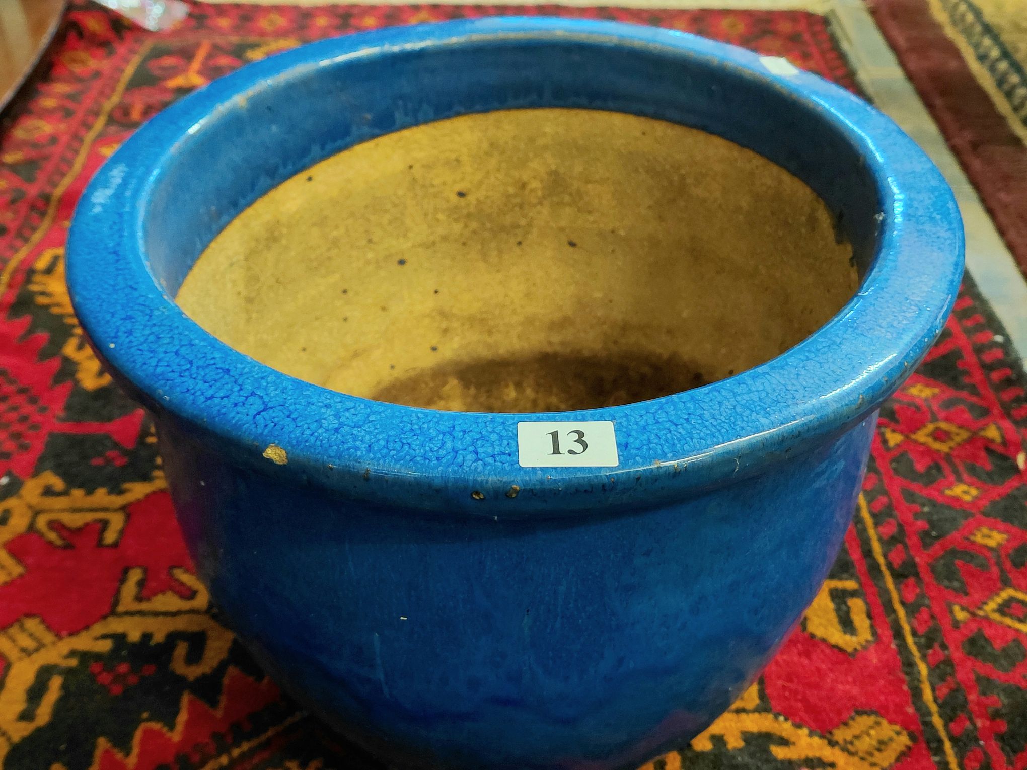 13 · BLUE POT