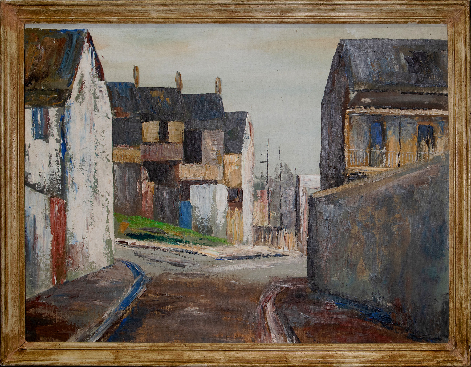 466 · Unknown, Untitled (Suburban Landscape)