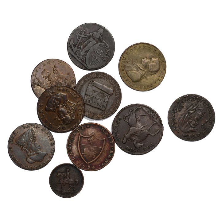 Great Britain Tokens, Accumulation, VF-EF