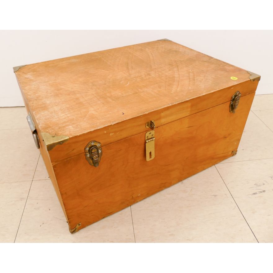 Old Wood Travel Case- 12x24x18''