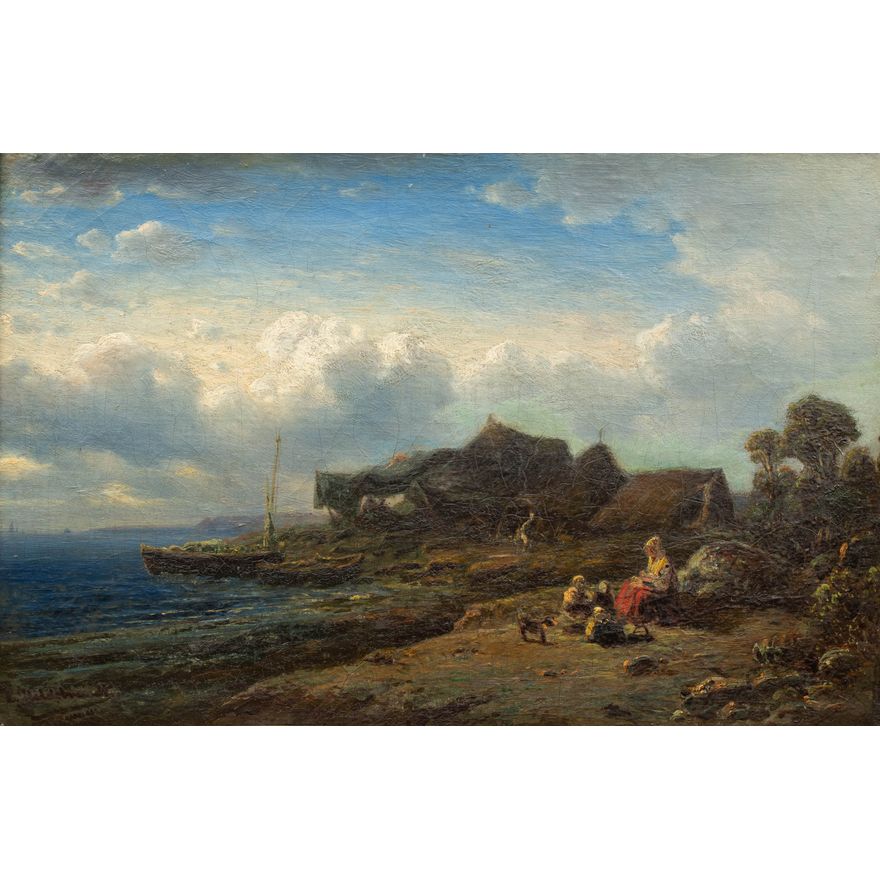 Eduard Hildebrandt | Przy brzegu