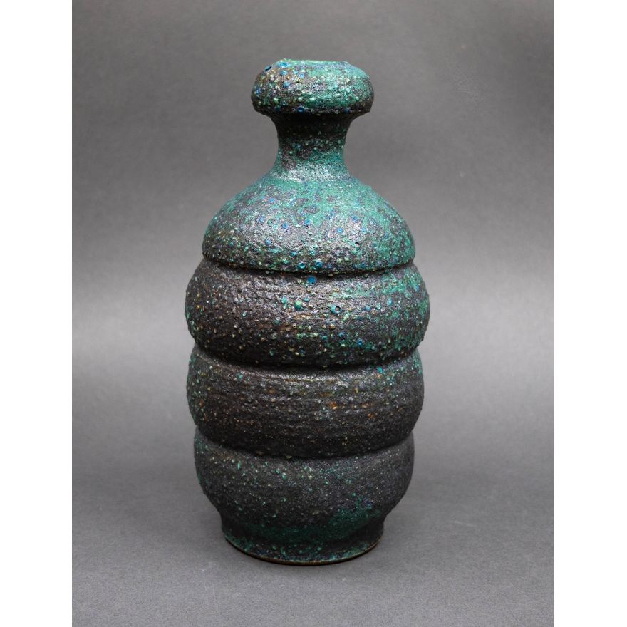 Graeme Storm - Ribbed bottle vase