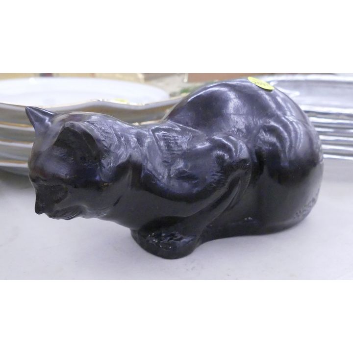 Maitland Smith Bronze Cat Figure- 8''