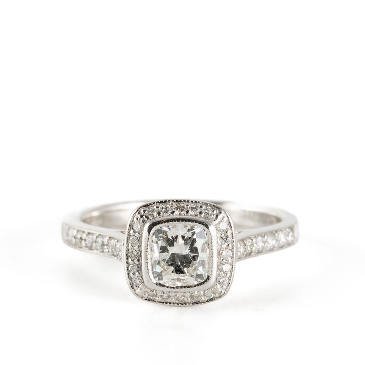 0.96 Carat Diamond Ring 18ct Gold